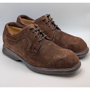 Florsheim Comfortech Men's Size 9 M Brown Suede Lace Up Work Wear Dress Shoes